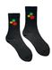 Women's Socks "Flowers", made from Indian cotton