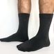 Шкарпетки чоловічі МАХРОВІ з індійської бавовни, темно сірі