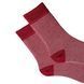 Men's socks made from Indian cotton, red and white