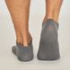 Men's ankle BAMBOO socks, grey