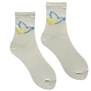 Women's cotton Socks "Dove of Peace"