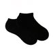 Men's ankle BAMBOO socks, black