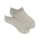 Women's sport ankle Socks, made from Indian cotton, gray