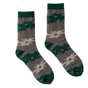 Men's socks "Military", made from Indian cotton, military green, 42-43