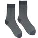 Шкарпетки чоловічі з індійської бавовни, сірі з білим