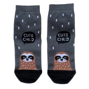Children's socks "Sloth" from Indian cotton