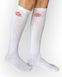 Knee length Socks "Tenderness", white