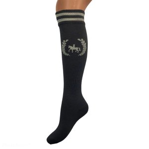 Riding Socks made from Indian cotton, dark gray