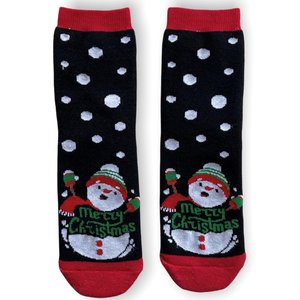 Жіночі Новорічні шкарпетки "Сніговик"