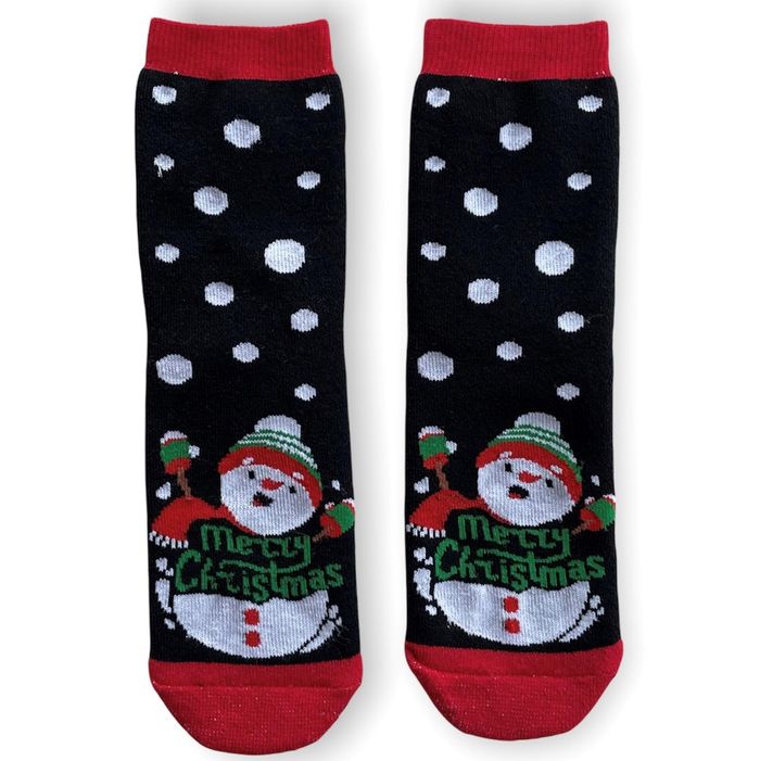 Women's Christmas socks "Snowman"