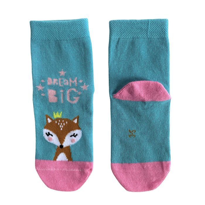 Children's socks "Foxy" from Indian cotton
