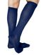 Knee length Socks, dark blue