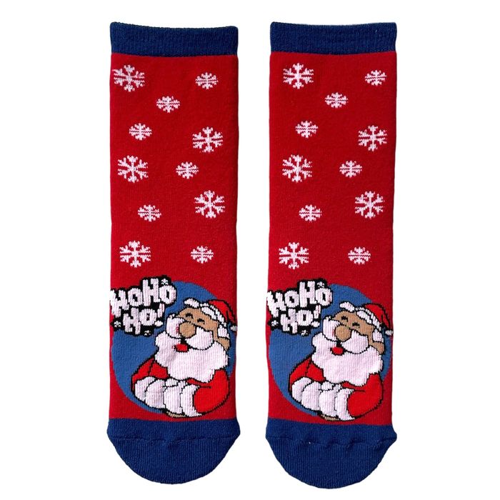 Жіночі Новорічні шкарпетки "Санта НО-НО-НО"