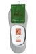 Men's "invisible" bamboo socks with Anti-slip SILICONE, cream, 41-43