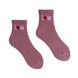 Women's Socks "LOVE" made from Indian cotton, pink powder, 38-40