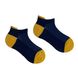 Шкарпетки дитячі "Сітка" з індійської бавовни, темно сині, 3-5 років