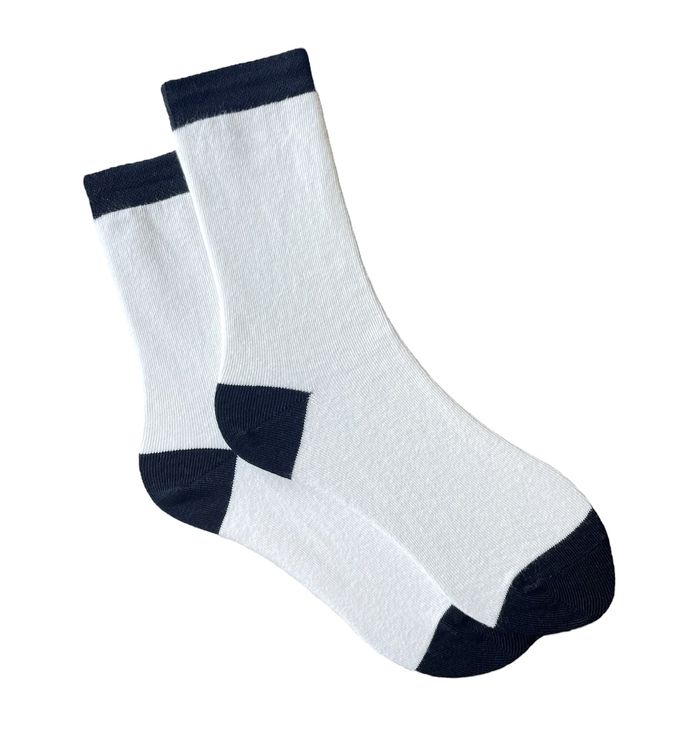 Women's Socks "Contrast", made from Indian cotton