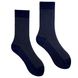 Мужские носки "Ёлка" с индийского хлопка, темно синие/серые