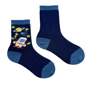 Шкарпетки дитячі "Космос" з індійської бавовни