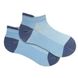 Шкарпетки дитячі "Сітка" з індійської бавовни, блакитні, 5-7 років