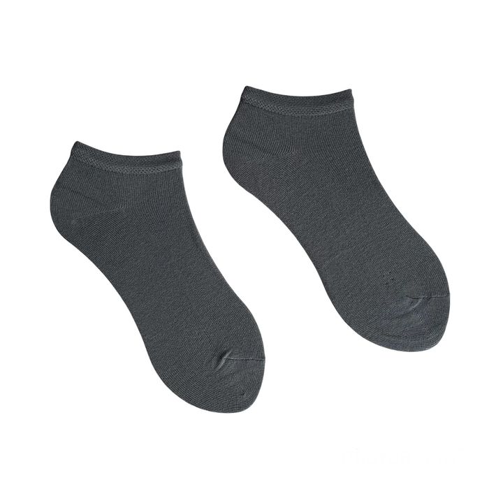 Ankle Socks made from BAMBOO, grey