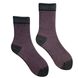 Шкарпетки жіночі "Смугастi" з індійської бавовни, сірі/рожеві