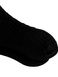 Шкарпетки жіночі "Гіпюр" з індійської бавовни, чорні, 36-39