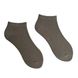 Women's ankle socks with slits made of Indian cotton, bisquit