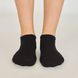 Базовые короткие носки с индийского хлопка, черные