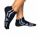 Шкарпетки жіночі "Спорт" з індійської бавовни, чорні, 38-40