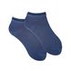Men's ankle BAMBOO socks, blue indigo