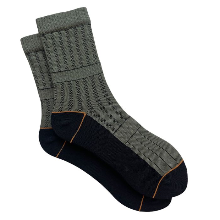 Tactical men's socks, made from Indian cotton, khaki/black