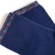 Женские зимние носки "Резинка с люрексом" с индийского хлопка, темно синие, 35-37