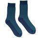 Men's socks Jacquard mesh, made from Indian cotton, blue, 39-41