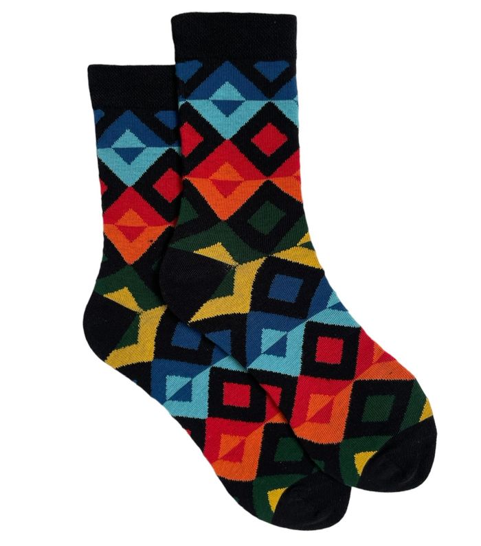 Шкарпетки чоловічі Африка, з індійської бавовни