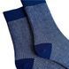 Men's socks made from Indian cotton, blue with white