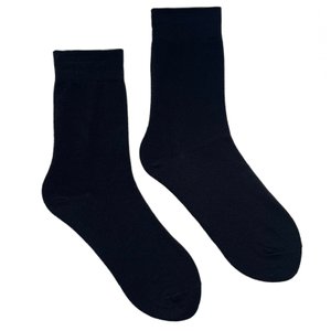 Шкарпетки чоловічі класичні Преміум, з індійської бавовни, чорні, 44-45