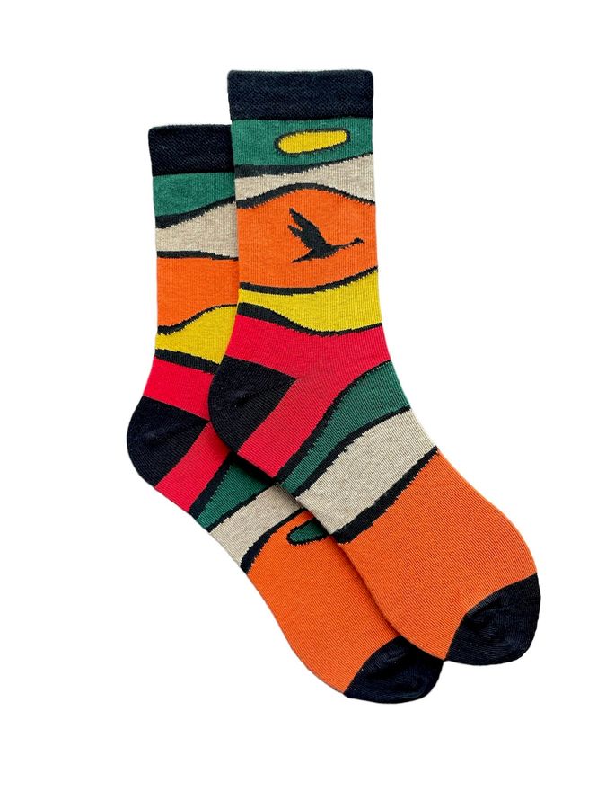 Шкарпетки чоловічі Осінь, з індійської бавовни
