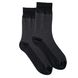 Шкарпетки чоловічі Жакардова сітка, з індійської бавовни, сірі/чорні, 42-43
