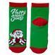 Kid's Christmas socks made from Indian cotton, TERRY, Gnome