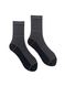 Tactical men's socks, made from Indian cotton, gray/black