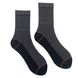 Tactical men's socks, made from Indian cotton, gray/black