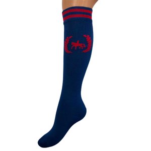 Riding Socks made from Indian cotton, blue