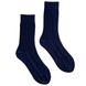 Шкарпетки чоловічі "Вишукана класика" з індійської бавовни, темно сині
