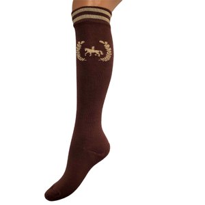 Riding Socks made from Indian cotton, brown