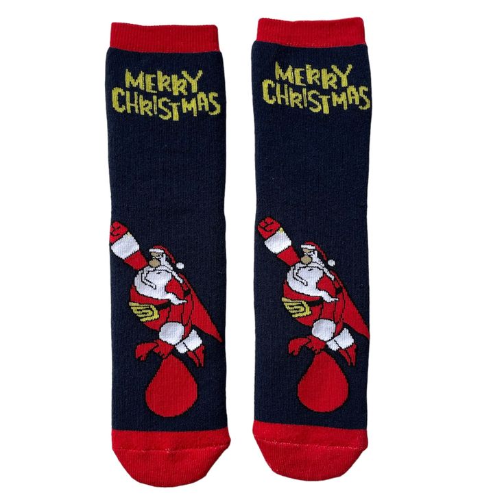 Чоловічі Новорічні шкарпетки "Super-Santa"