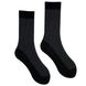 Мужские носки "Ёлка" с индийского хлопка, черные/серые